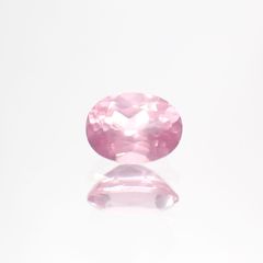 シルキーピンクスピネル(宝石名ピンク・スピネル) タンザニア産 0.58ct 識別済[210812906]5.8×4.2mm前後