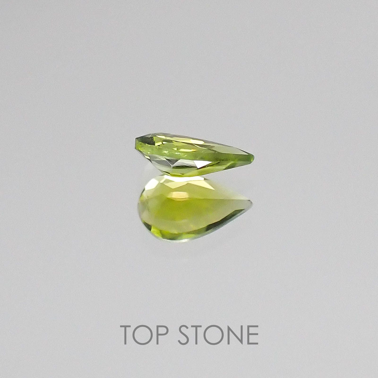 グリーントルマリン(宝石名グリーン・トルマリン) ブラジル産 0.15ct 識別済[20073734]5×3.1mm前後