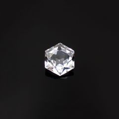 ◇ヘキサゴンカット◇ホワイトトパーズ ブラジル産 2.33ct[221119157]8x7.9mm前後