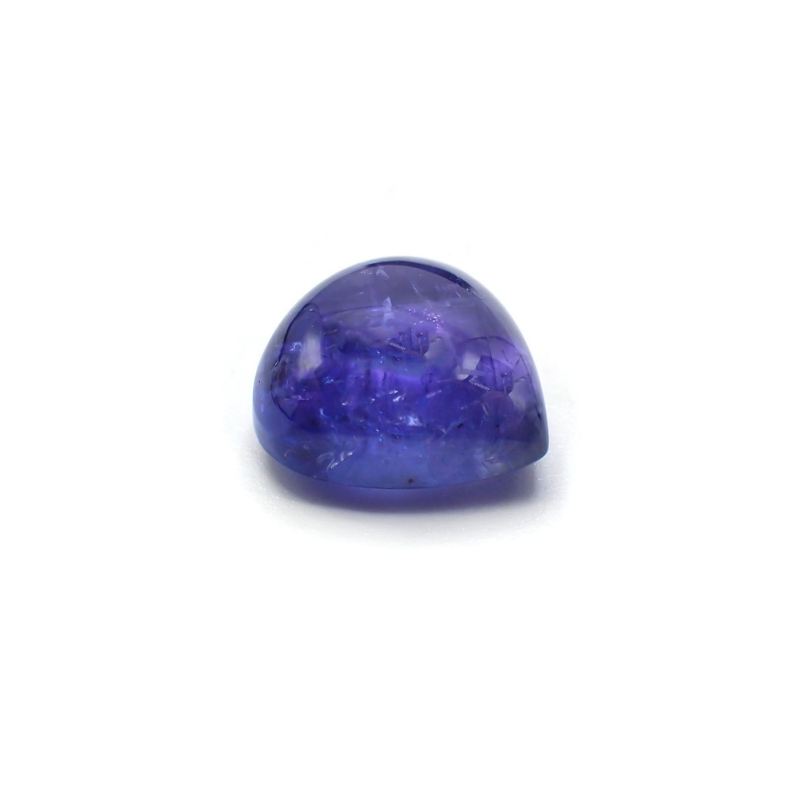 タンザナイト(宝石名タンザナイト)タンザニア産 識別済 9.18ct / 12.7x12.8mm前後 [231124269]