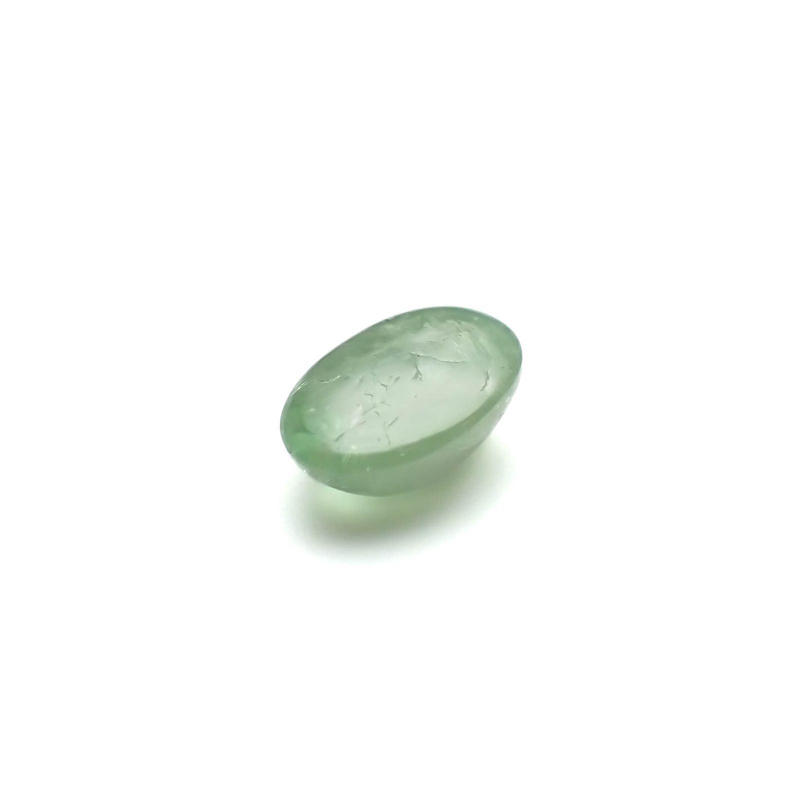 バナジウムコーネルピンキャッツアイ(宝石名コーネルピン)タンザニア産 1.13ct 識別済[240125872]7.3x5.1mm前後