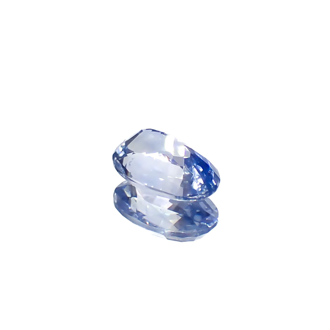 アイスブルーサファイア スリランカ産 0.54ct[240828651]6x4mm前後