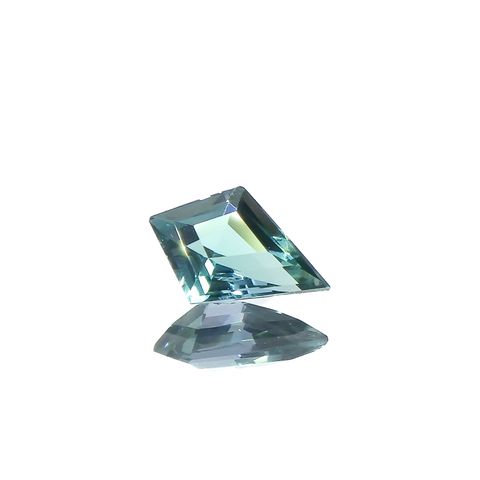 ◇カスタムカット◇ブルーグリーンコーネルピン タンザニア産 0.31ct[231224505]6.2x4.6mm前後