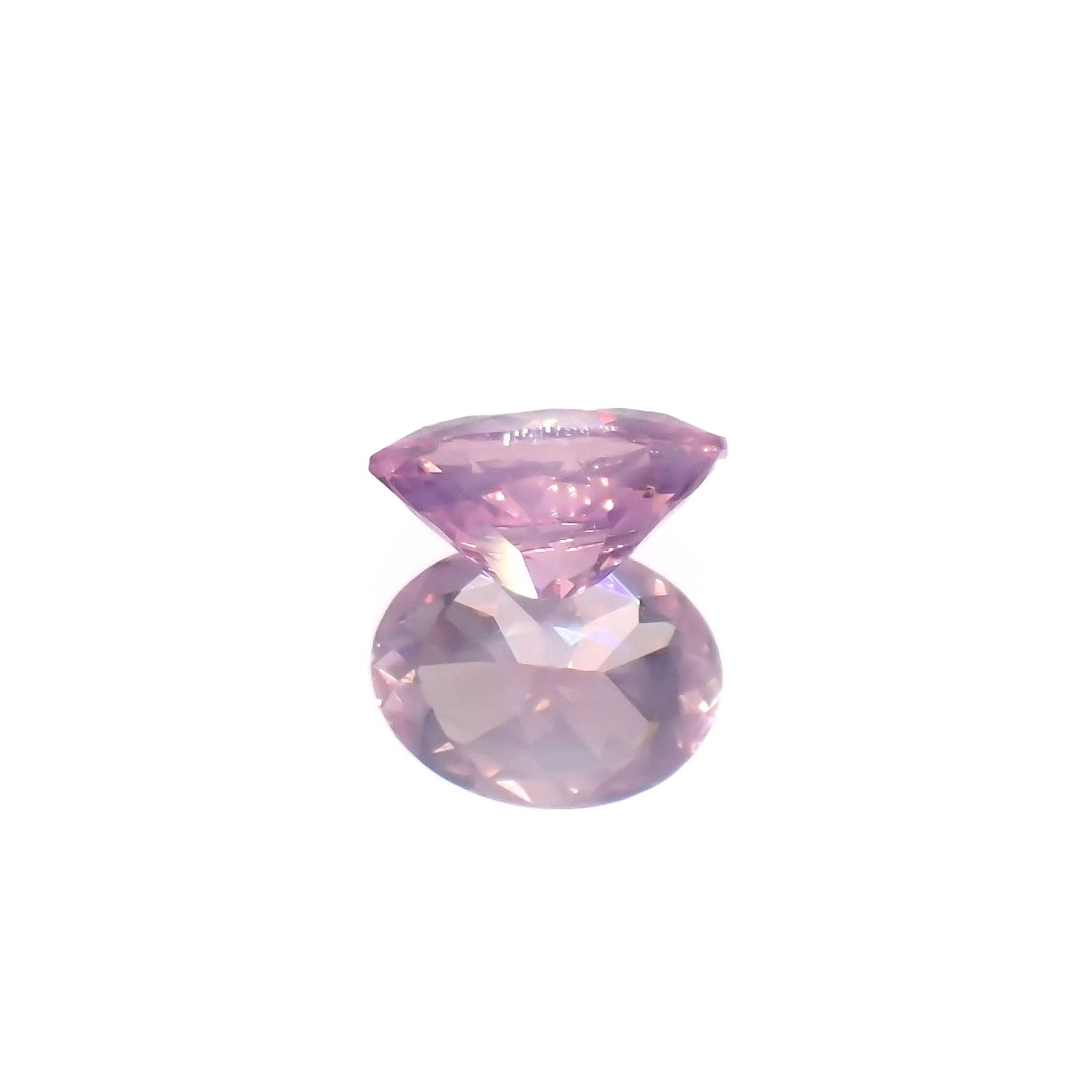 シルキーピンクサファイア 非加熱 ベトナム産 0.38ct / 5.1x3.8mm前後 [260822789]
