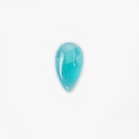 パライバトルマリン(宝石名トルマリン/別名パライバ・トルマリン) ブラジル産 1.052ct ソ付(宝貴協)[210510826]10.7×5.9mm前後