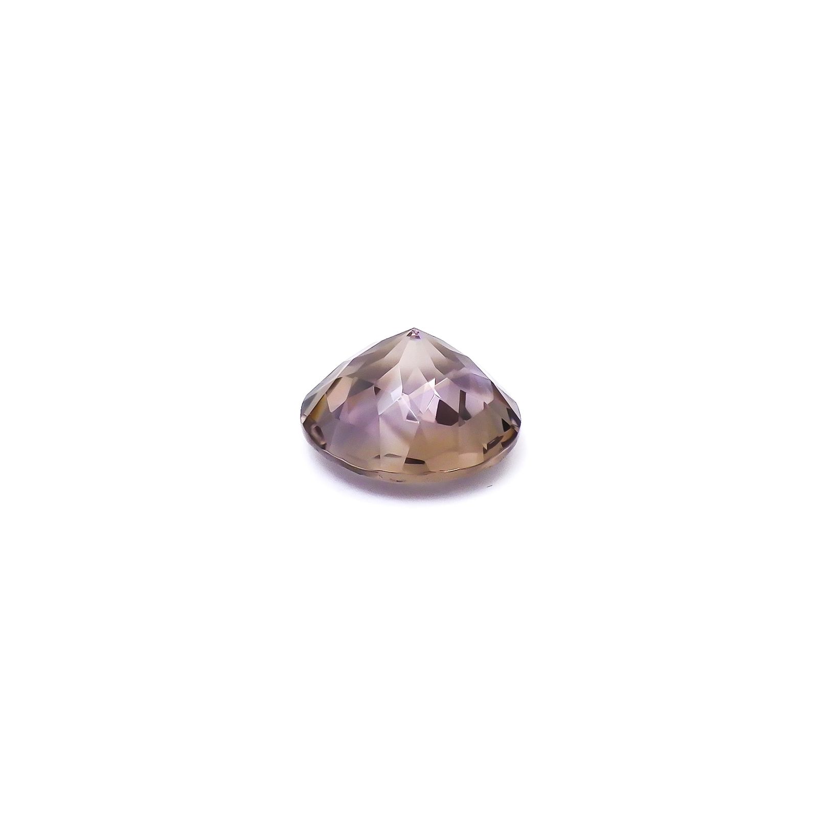 ◇カスタムカット◇アメトリン ブラジル/ボリビア産 10.43ct / 15.2x15.2mm前後 [260632312]