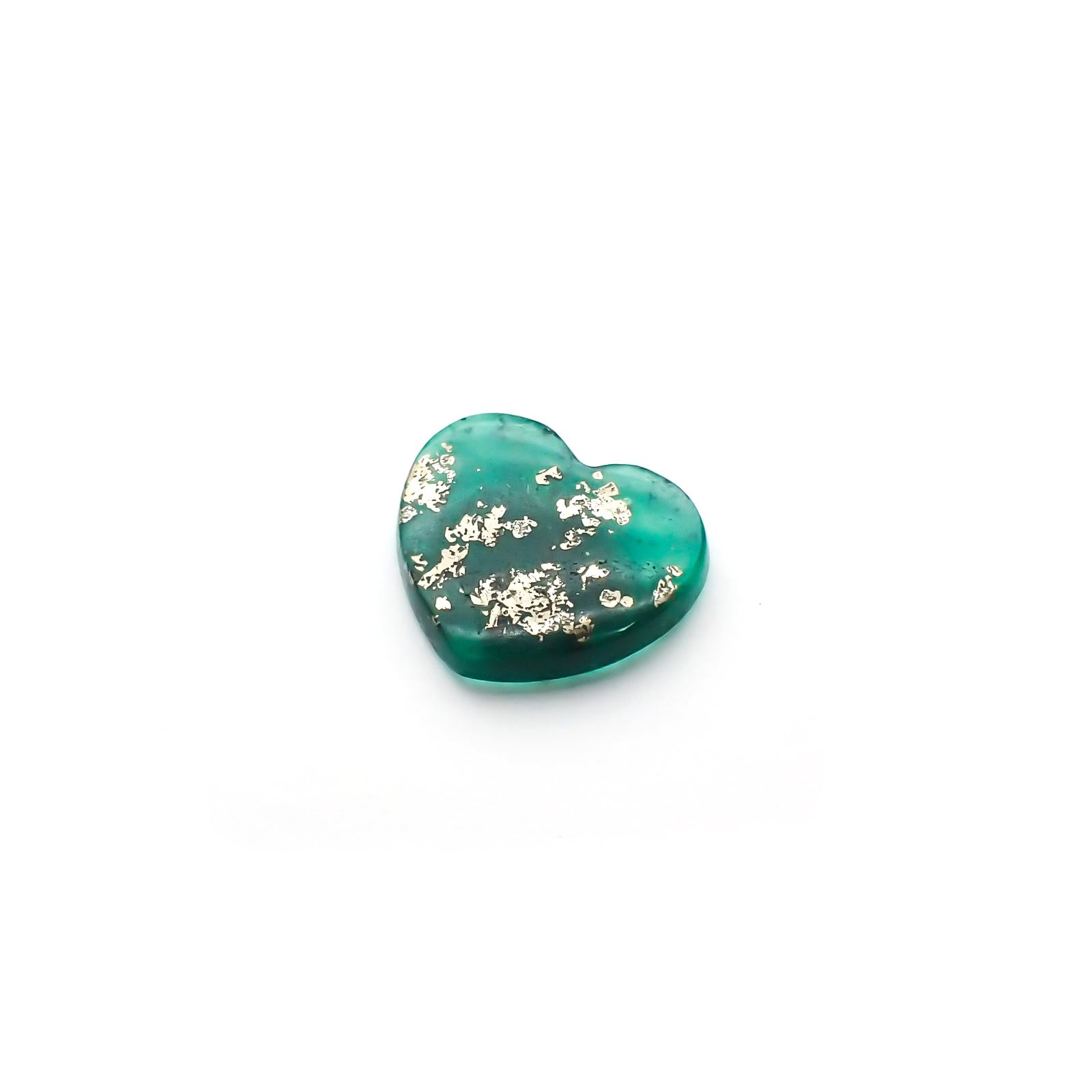 パイライトインエメラルド(宝石名パイライトインエメラルド) コロンビア・チボール鉱山産 2.584ct 彩珠鑑付[250611502]10.3×12mm前後