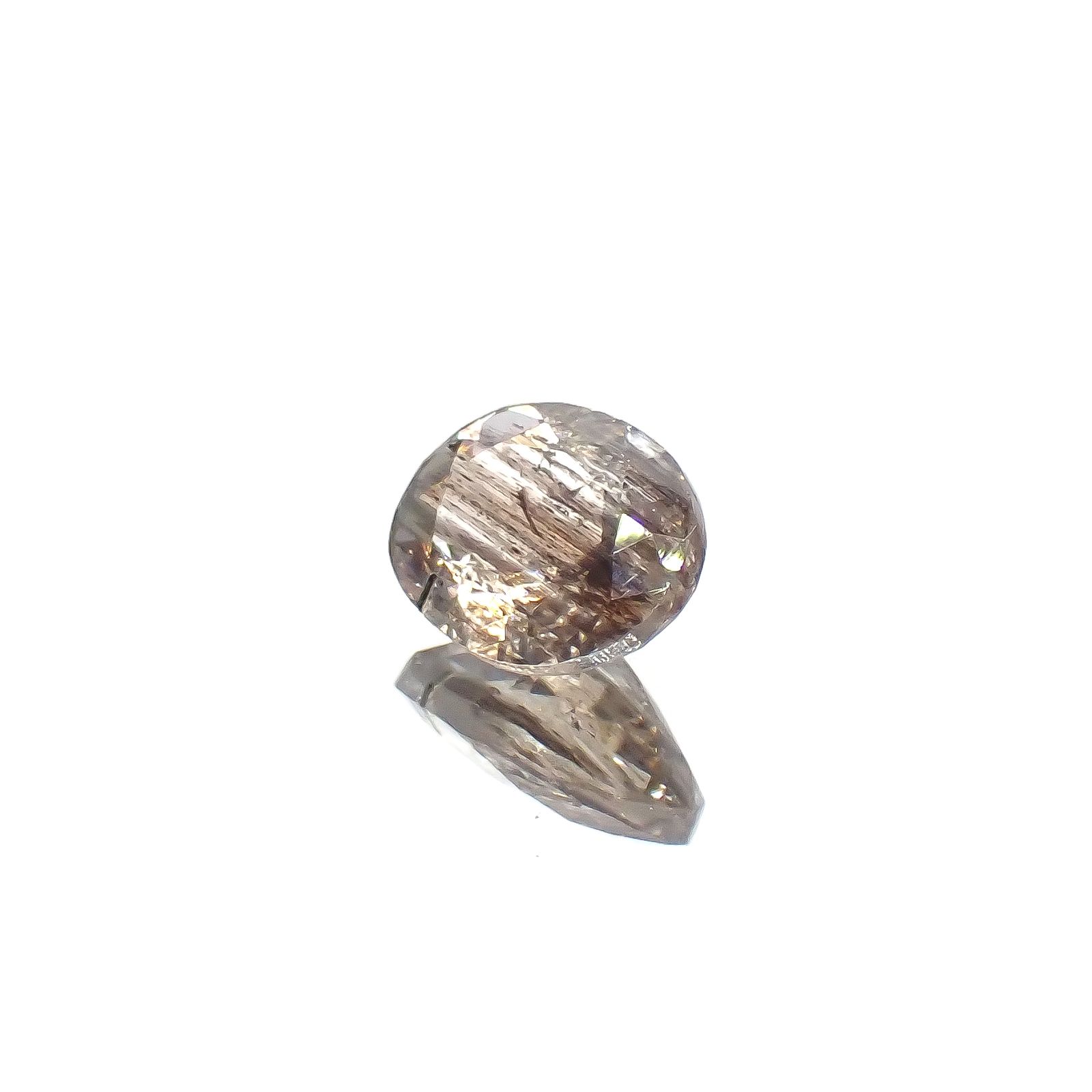 レインボースキャポライト ブラジル産 1.01ct[240326872]7.8x6mm前後