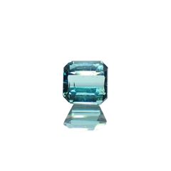 ブルートルマリン(宝石名トルマリン)アフガニスタン産 0.49ct 識別済[220515847]4.3x4.2mm前後