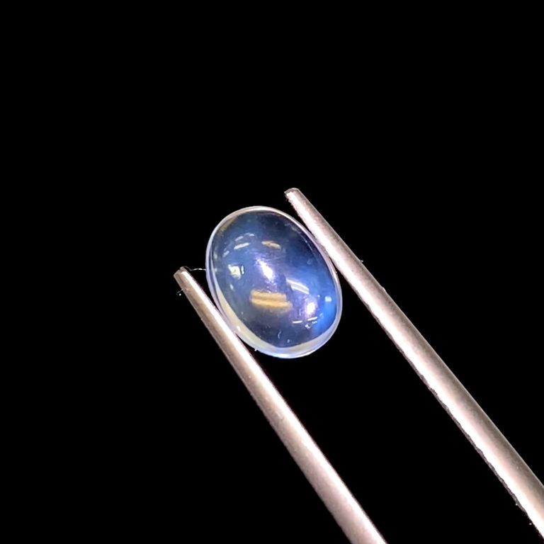 ブルームーンストーン(宝石名ペリステライト)インド産 識別済 0.80ct 