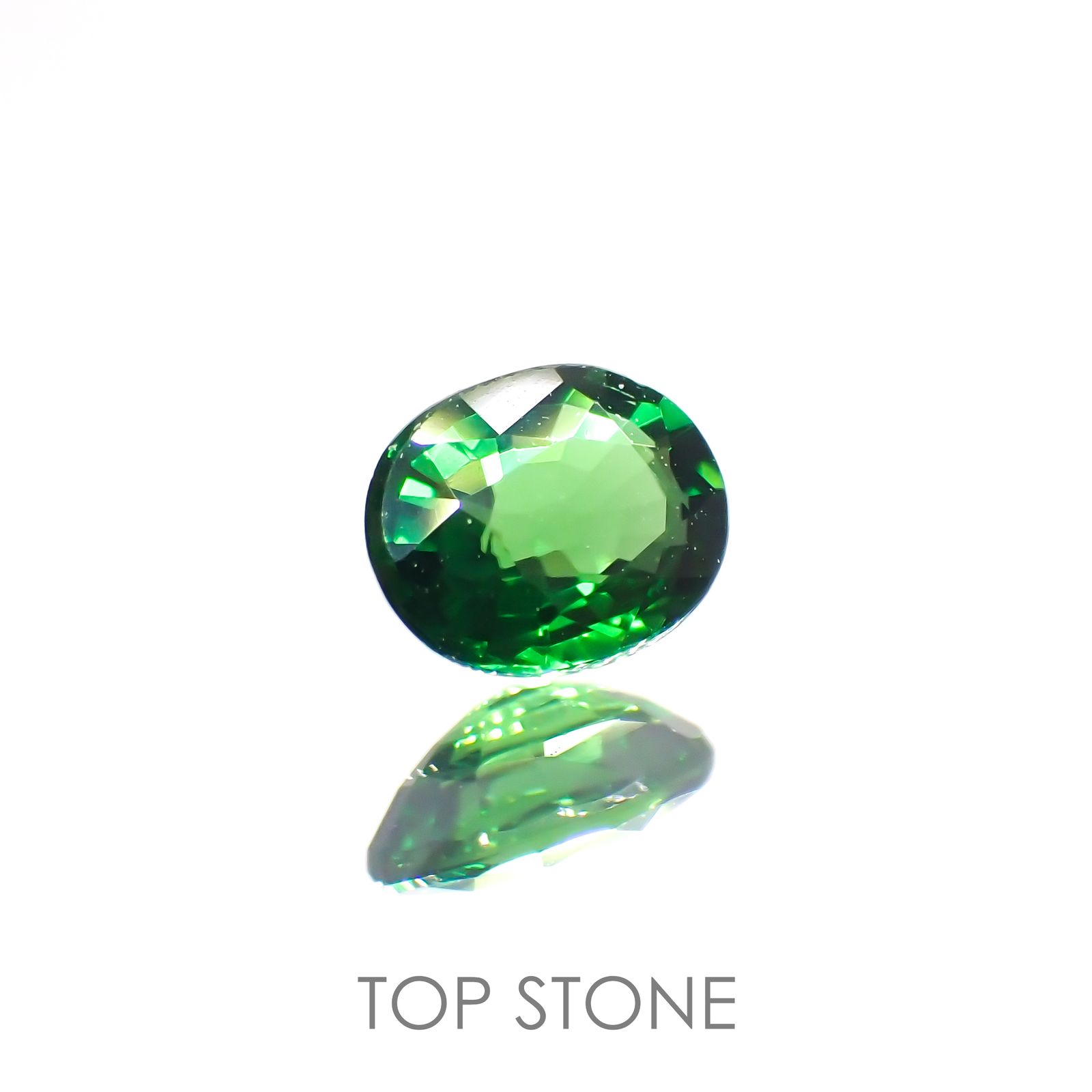 クロムトルマリン タンザニア産 0.27ct[220114169]4.5x3.6mm前後