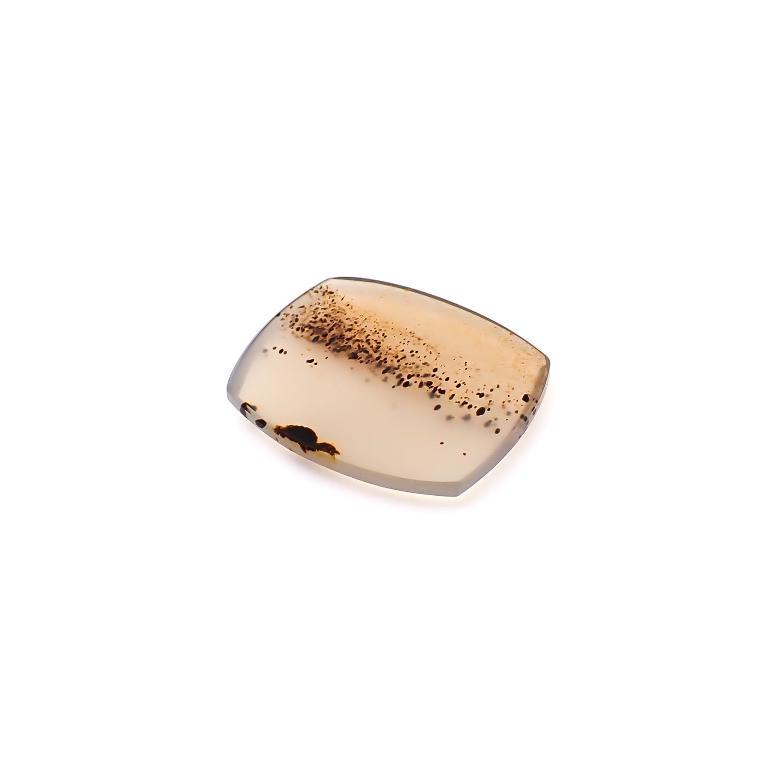モンタナアゲート アメリカ・モンタナ州産 8.34ct / 19.7x17.1mm前後 [260832765]