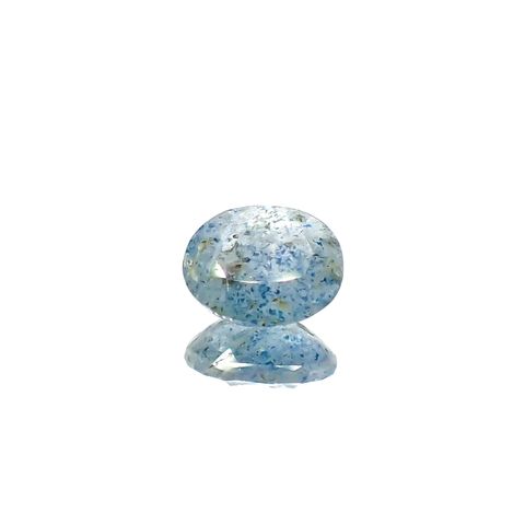 ラズライトインクォーツ アフガニスタン産 0.94ct[240125840]7.2x6.2mm前後