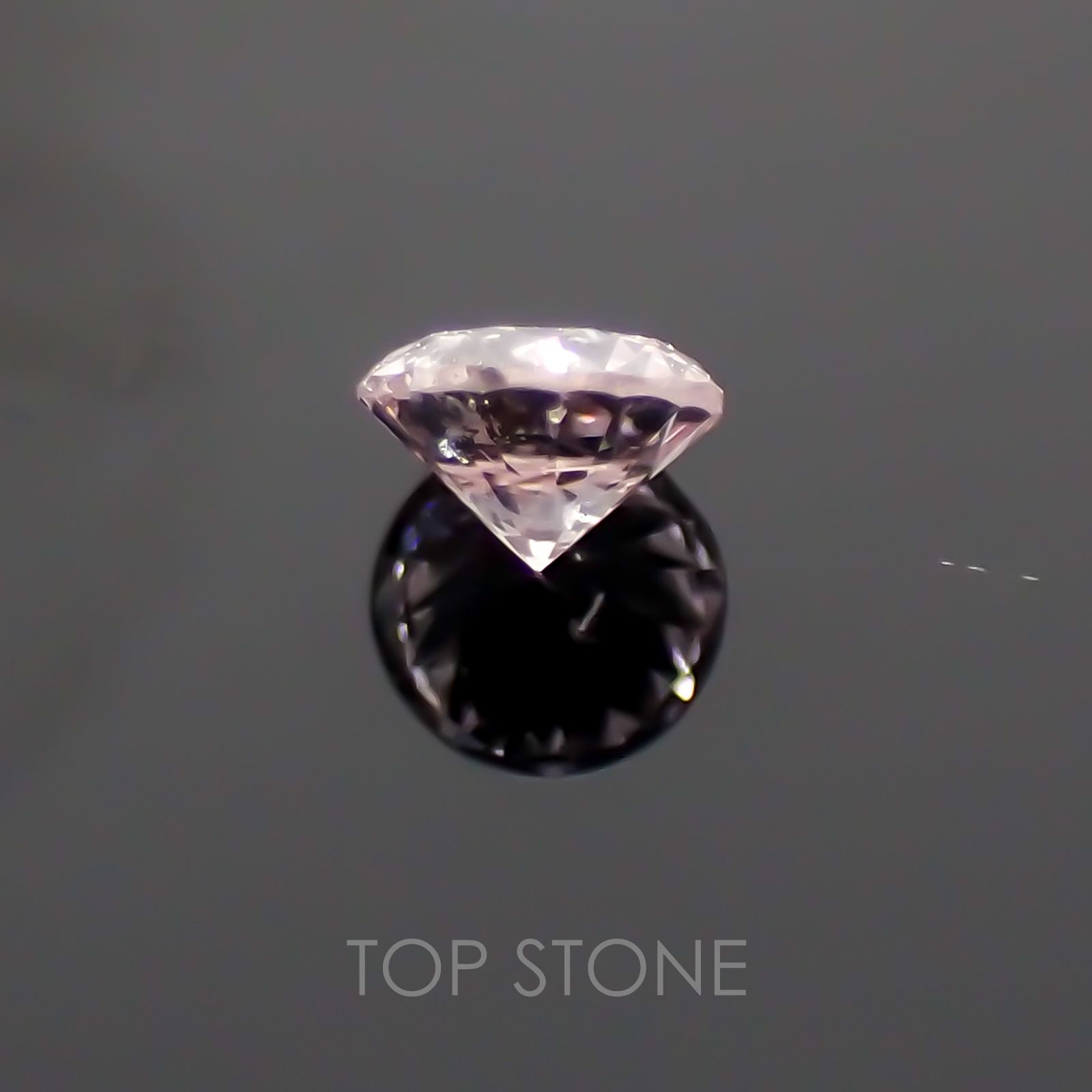 ピンクダイヤモンド(宝石名ダイヤモンド) I-1/LIGHT PINK 0.105ct ソ付(CGL)[21019339]2.9×2.9mm前後
