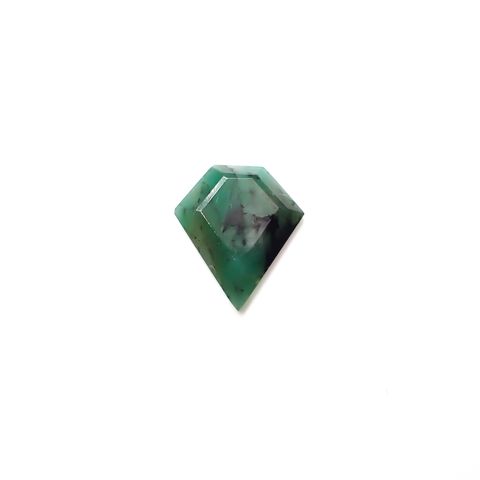 ◇カスタムカット◇エメラルド ブラジル産 1.49ct[240326484]11.3x9.7mm前後