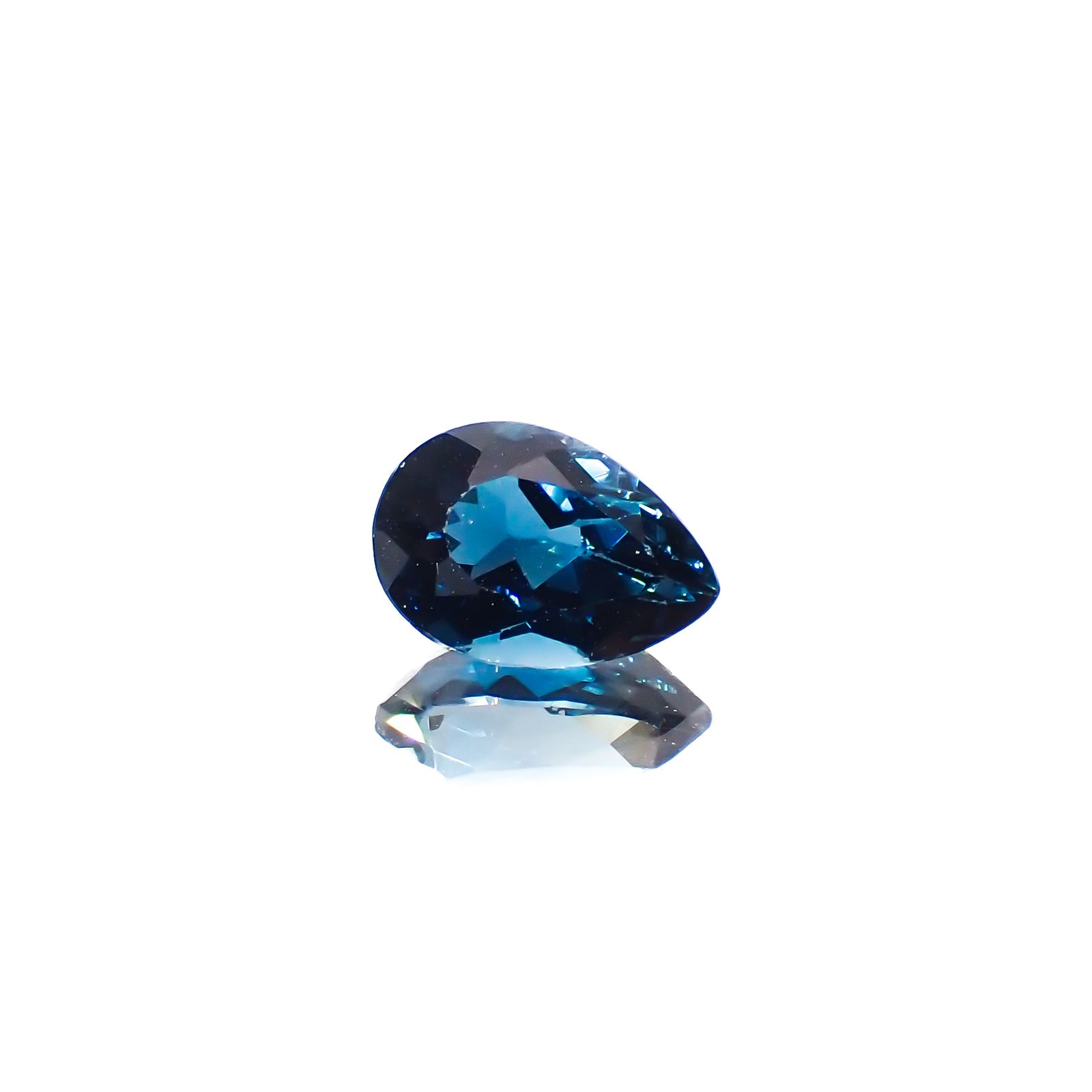 ロンドンブルートパーズ ブラジル産 1.82ct[240326796]8.8x6.2mm前後 | TOP STONE(トップストーン)