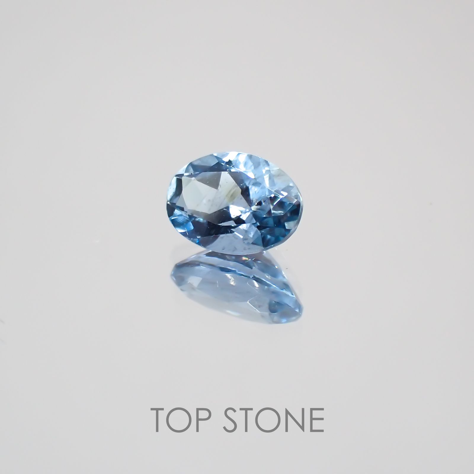 サンタマリア アクアマリン ブラジル産 ルース 0.49ct[210310182]6×4.3mm前後