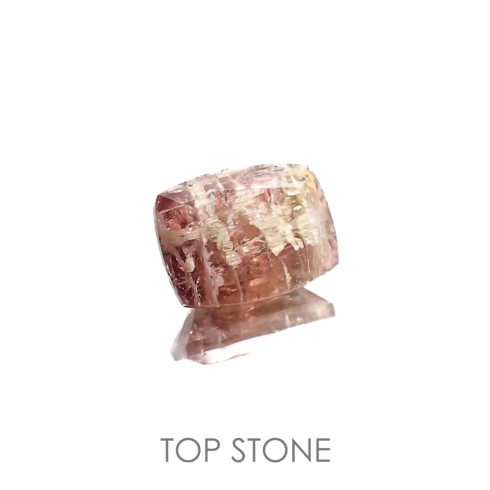 ゼブラトルマリン ブラジル産 4.01ct[220917646]11.6x8.8mm前後