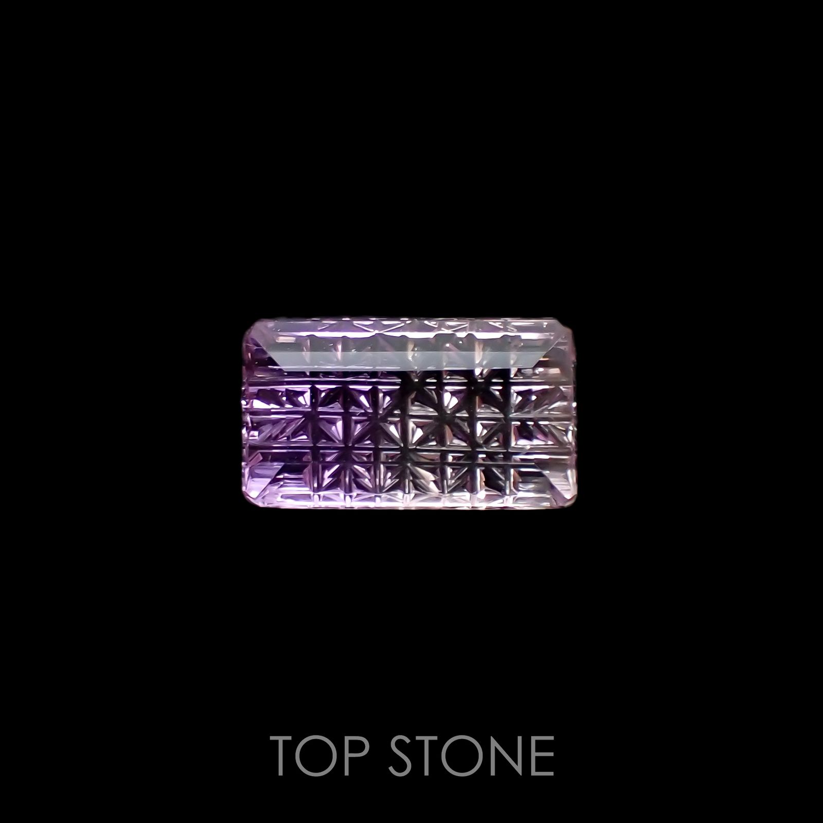 ◇甲州貴石切子Plus Three◇アワーグラスアメジスト カード付き モロッコ産 2.55ct[220114604]11.8x6.7mm前後