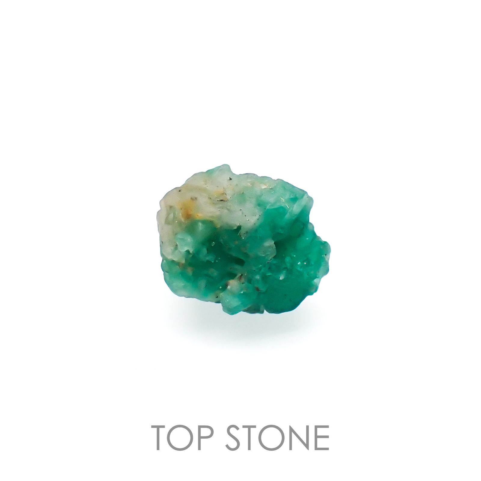 エメラルド原石 コロンビア産 5.42ct[221219658]12.3x10.4mm前後