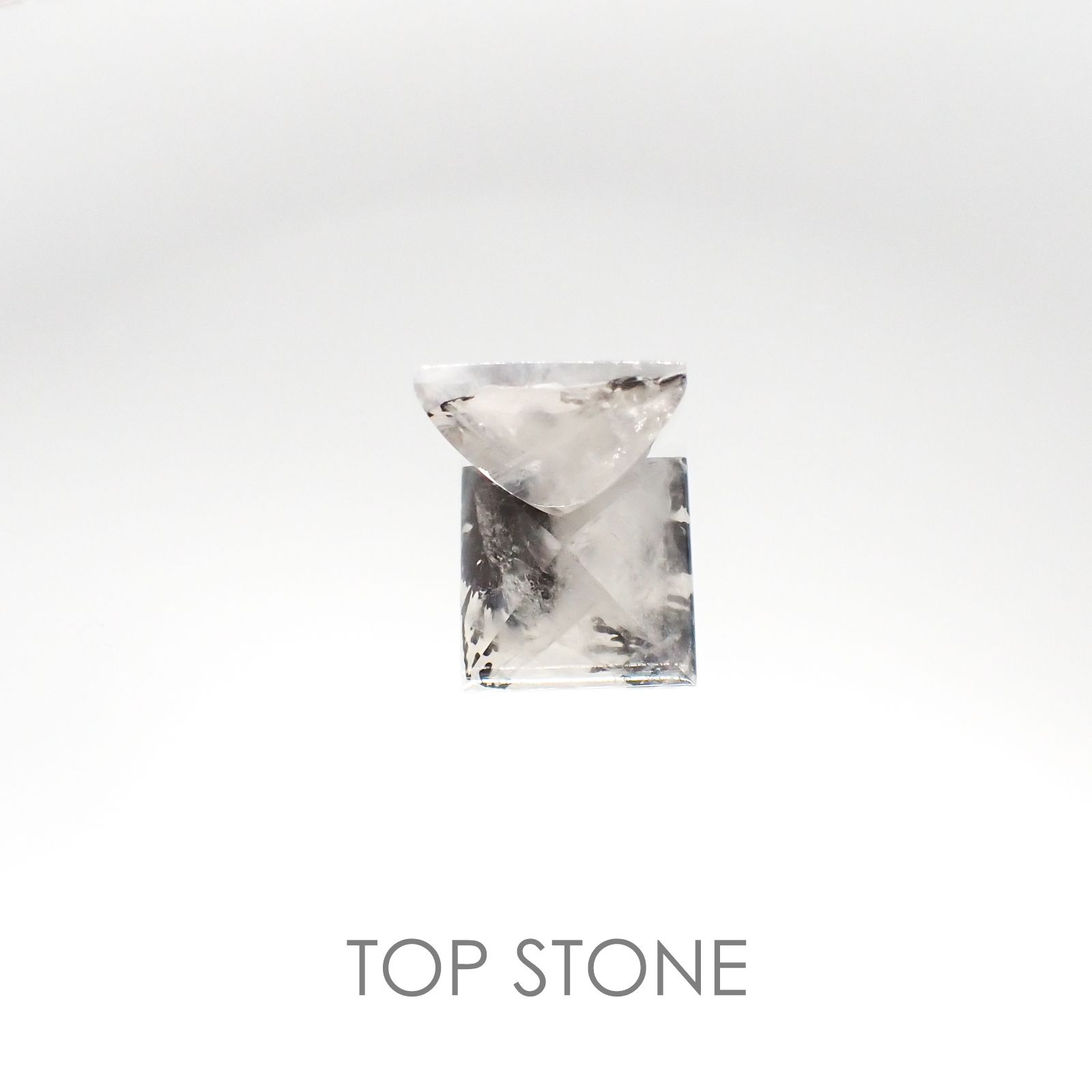 デンドリチッククォーツ ブラジル産 ルース 12.5ct[20084943]14×14mm前後