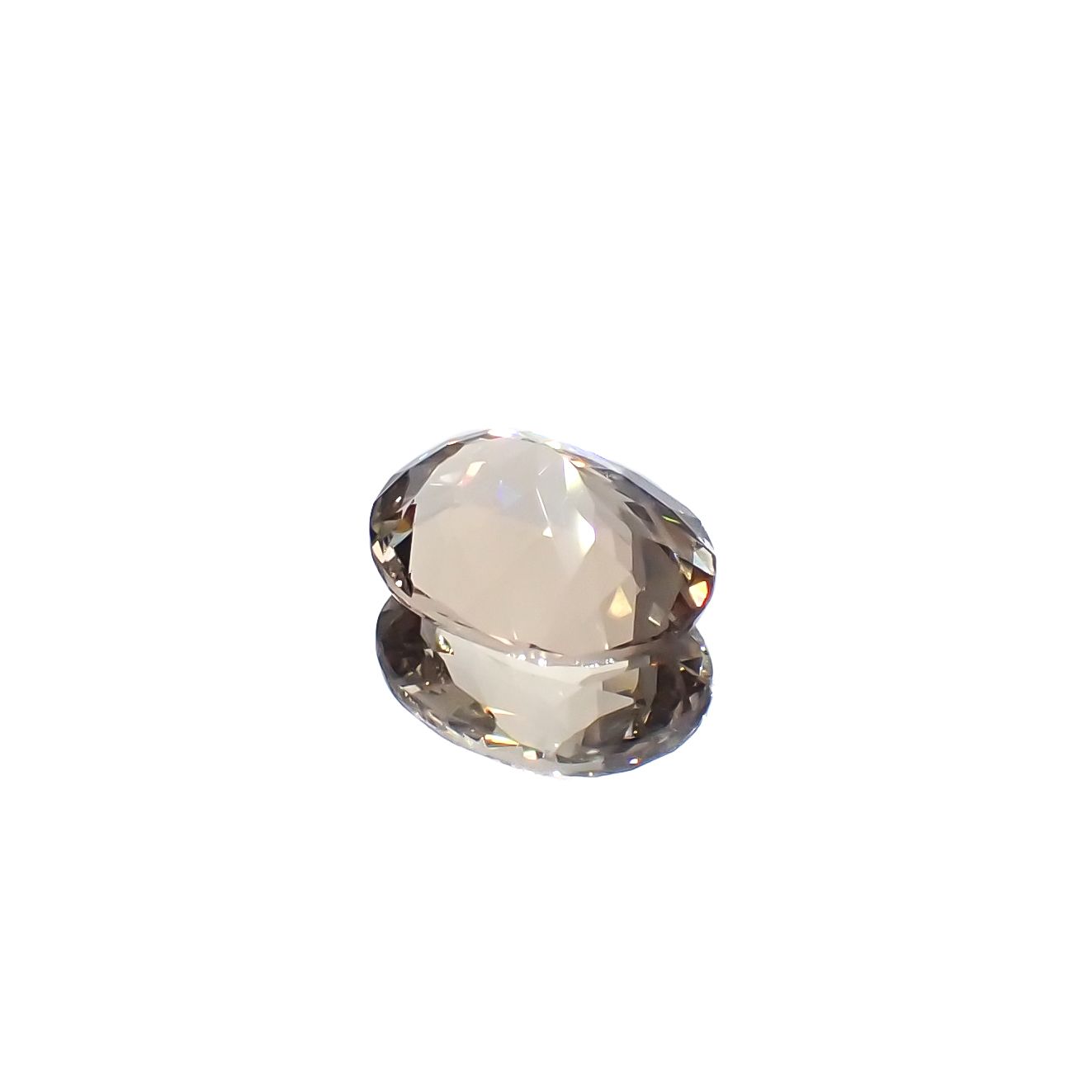 含バリウム・サニディン(宝石名サニディン)ドイツ産 2.59ct 識別済[231224977]10.4x8.2mm前後