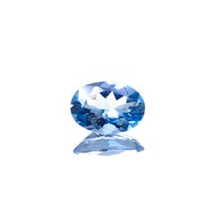アクアマリン サンタマリアカラー ナイジェリア産 0.54ct [250329942]7x4.9mm前後
