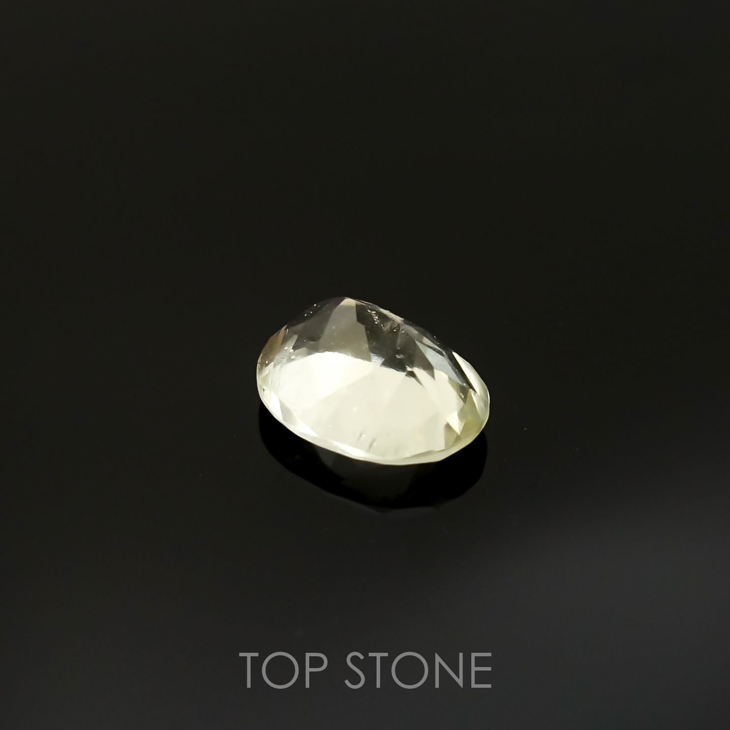 リビアングラス(宝石名インパクトガラス(衝撃溶融ガラス))エジプト・リビア砂漠産 1.93ct 識別済[220415652]10.1x8mm前後