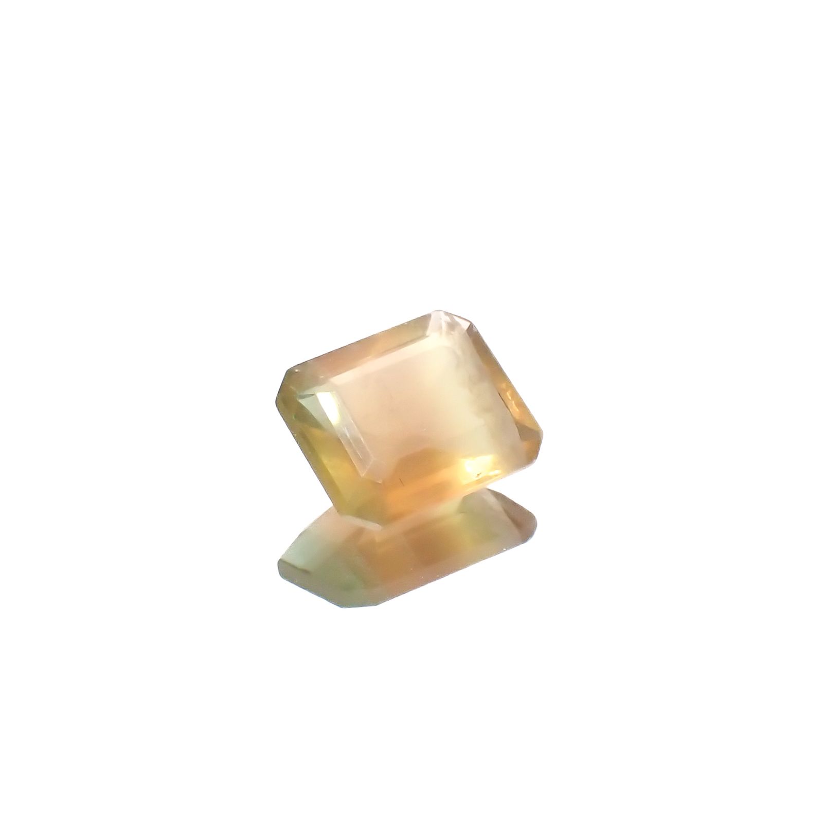パーティカラーフローライト フルオレッセンス ブラジル産 4.38ct[240326915]11x8.9mm前後