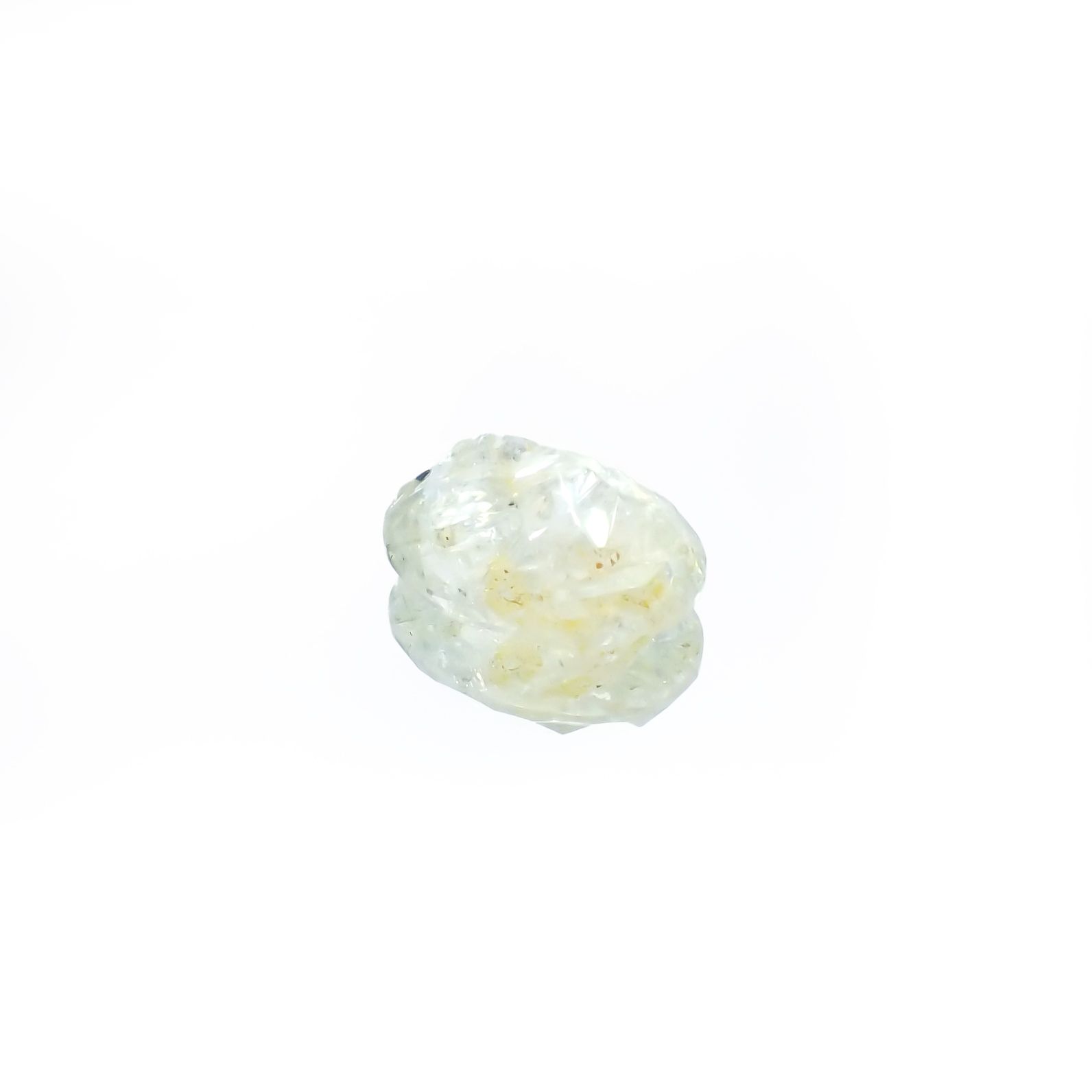 オーロラアクアマリン ブラジル産 4.55ct[240226059]12.7x9.7mm前後