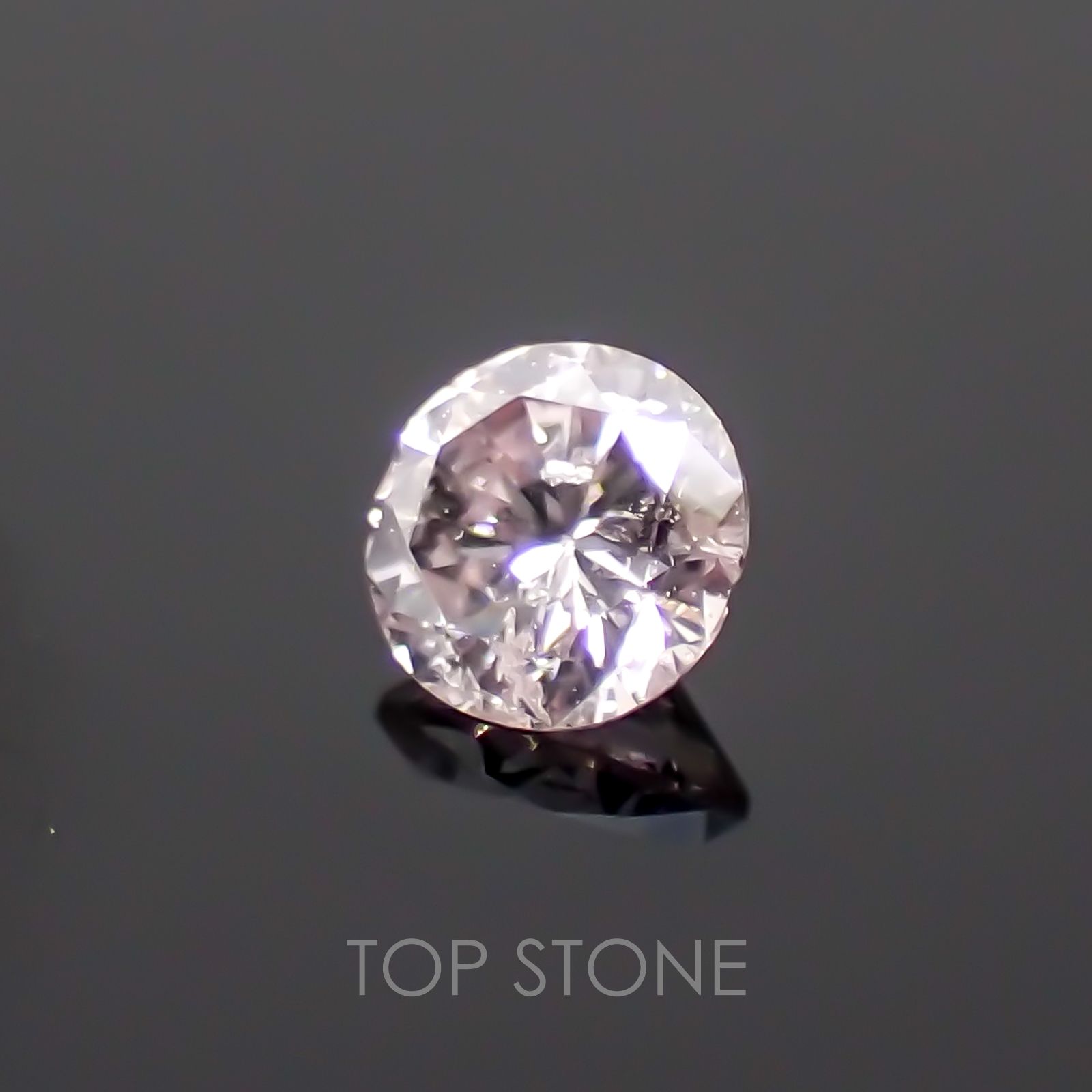 ピンクダイヤモンド(宝石名ダイヤモンド) I-1/LIGHT PINK 0.105ct ソ付(CGL)[21019339]2.9×2.9mm前後
