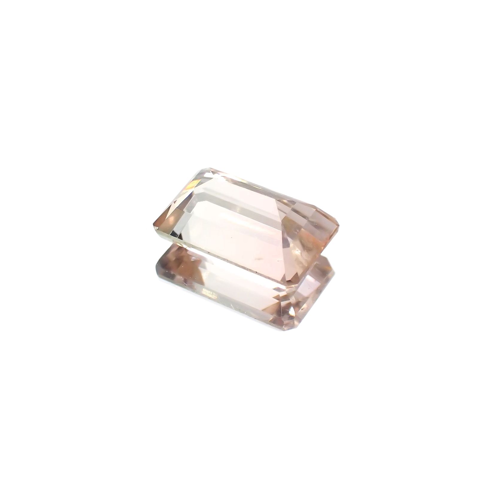 パーティカラートルマリン(宝石名パーティカラード・トルマリン) ブラジル産 1.435ct ソ付(彩珠)[210711886]8.3×5.2mm前後