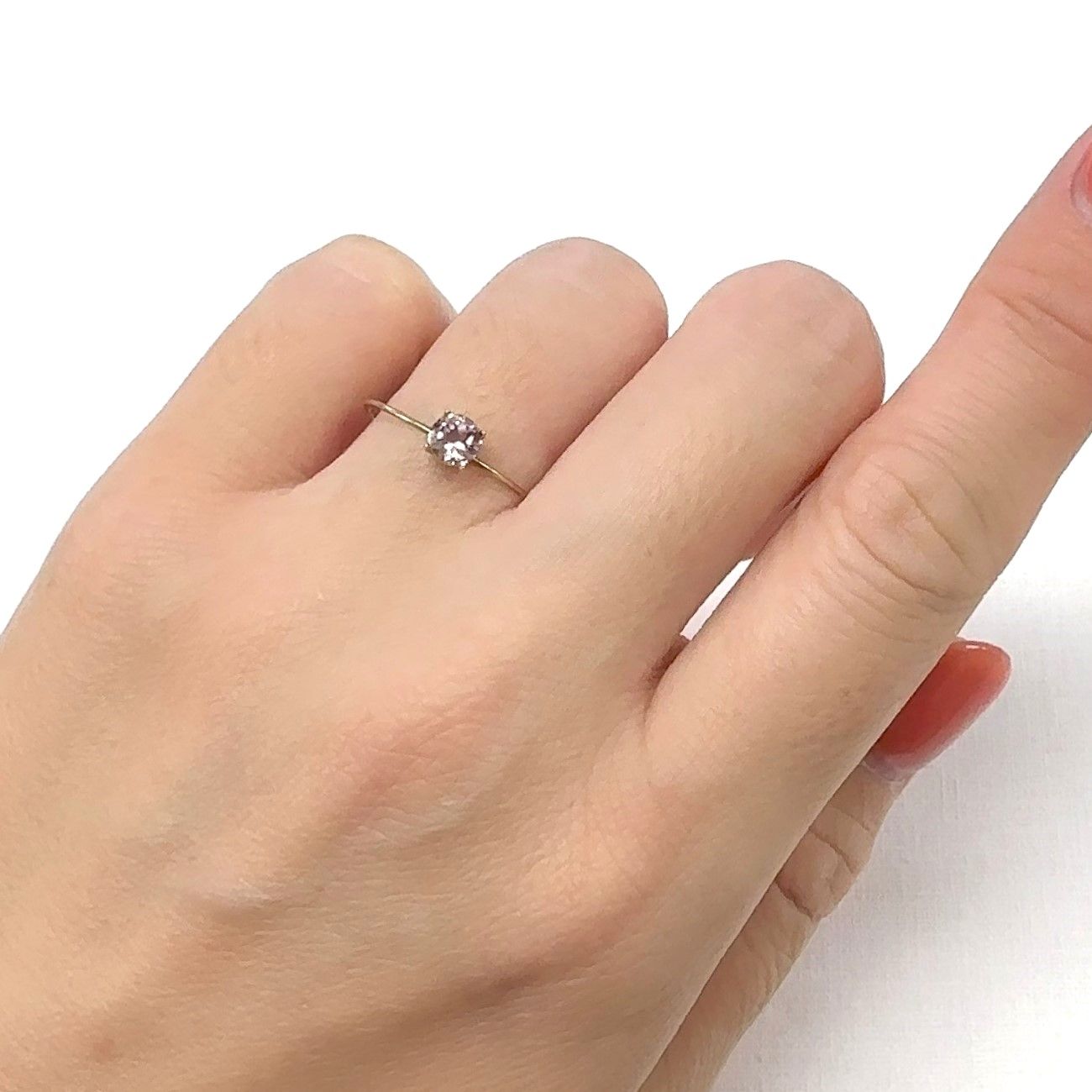 ドラゴンガーネット タンザニア産 0.45ct[241029208]4.5x4.4mm前後