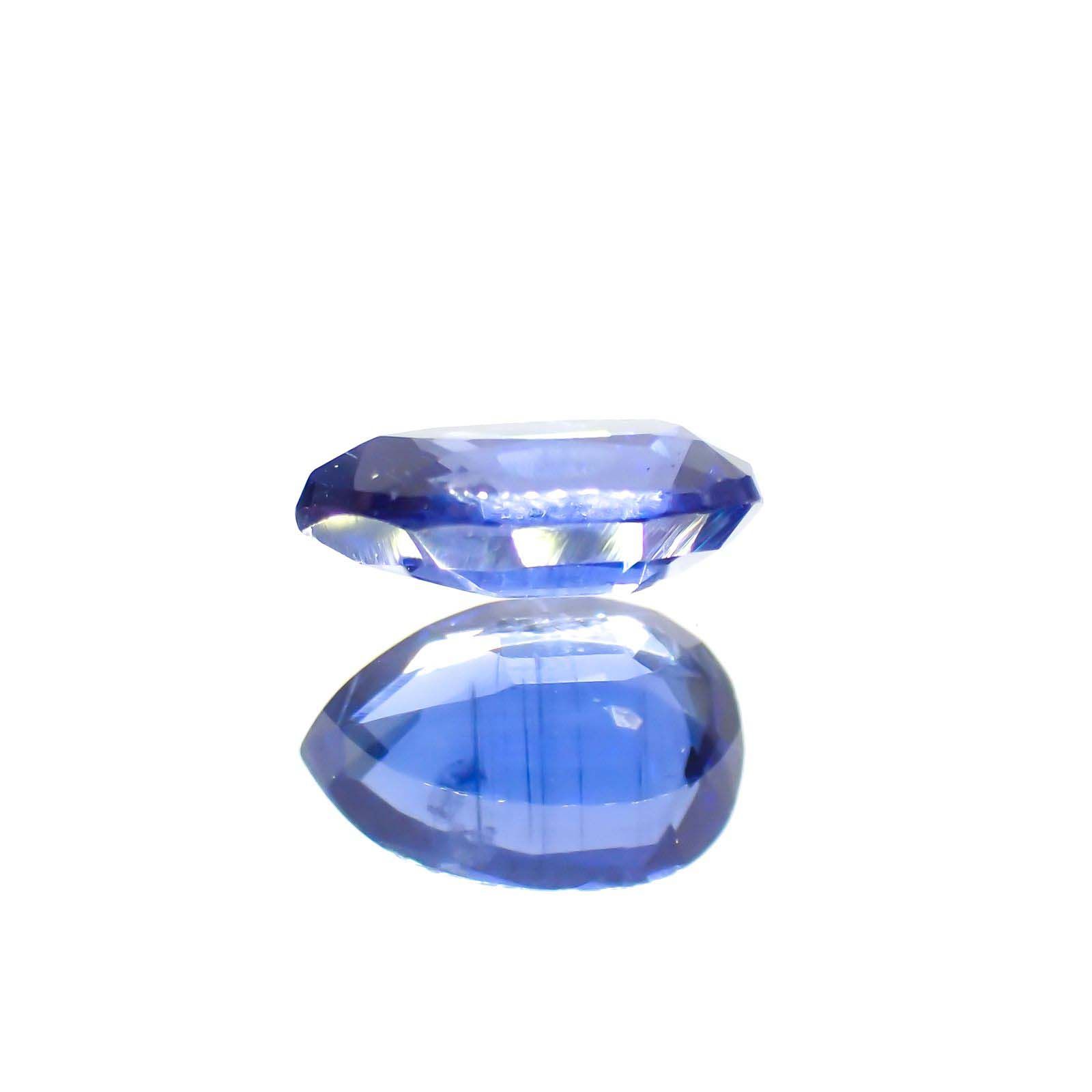 カイヤナイト(宝石名カイヤナイト)ネパール産 0.77ct 識別済[230622474]7.1x5mm前後