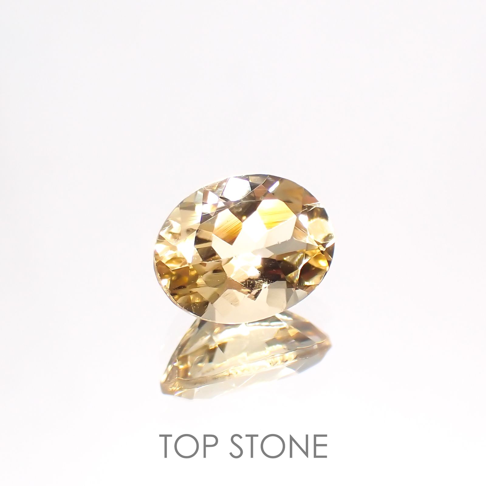 イエローベリル(宝石名イエロー・ベリル)ブラジル産 1.15ct 識別済[211113656]8x6.1mm前後