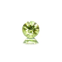 ペリドット(宝石名ペリドット) パキスタン産 1.13ct 識別済 [210913079]6.3×6.3mm前後