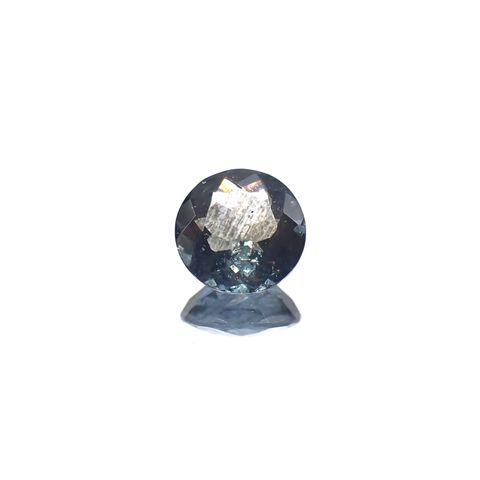 サンタマリアアクアマリン(宝石名アクアマリン) ブラジル産 1.076ct ソ付(彩珠)[210711905]6.9×6.9mm前後