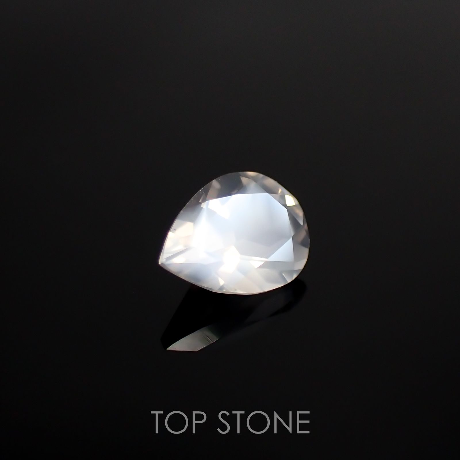 ムーンストーン(宝石名ムーンストーン) インド/スリランカ産 0.55ct 識別済[210611352]7×5.1mm前後