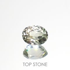 シリマナイト(宝石名シリマナイト)インド産 1.82ct 識別済[221018463]8x6.2mm前後