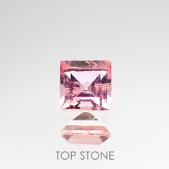 ペツォッタイト(ラズベリル)(宝石名ペツォッタイト) マダガスカル産 0.23ct ソ付(彩珠)[210812611]3.4×3.4mm前後
