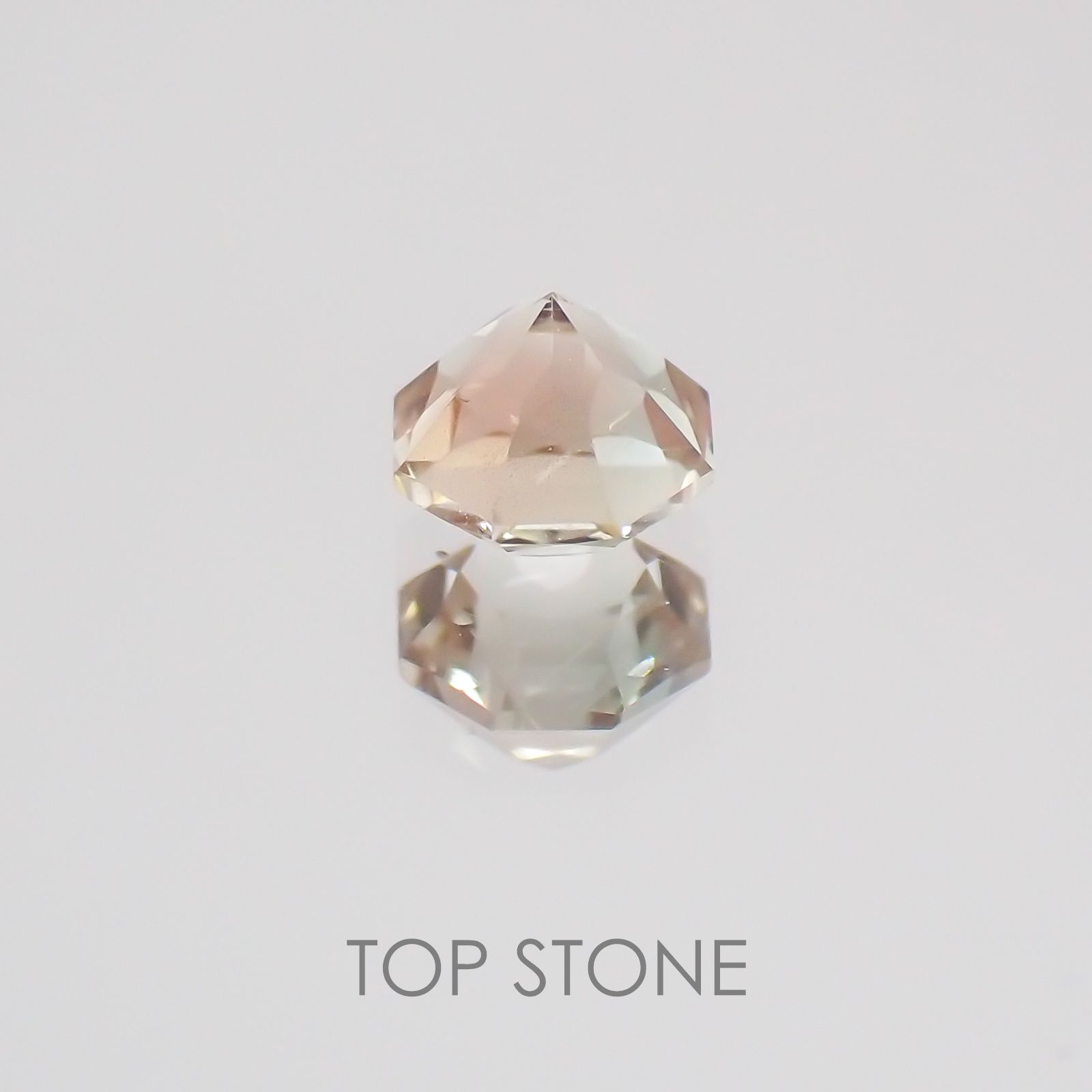 ◇オクタゴンカット◇オレゴンサンストーンSA  アメリカ産 ルース 0.31ct[210210042]4×4mm前後