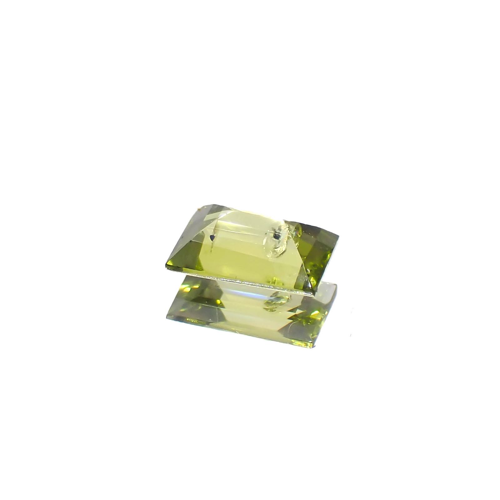 ブラックリリーパッドペリドット アメリカ・アリゾナ州産 0.41ct[240627935]5.4x3.5mm前後