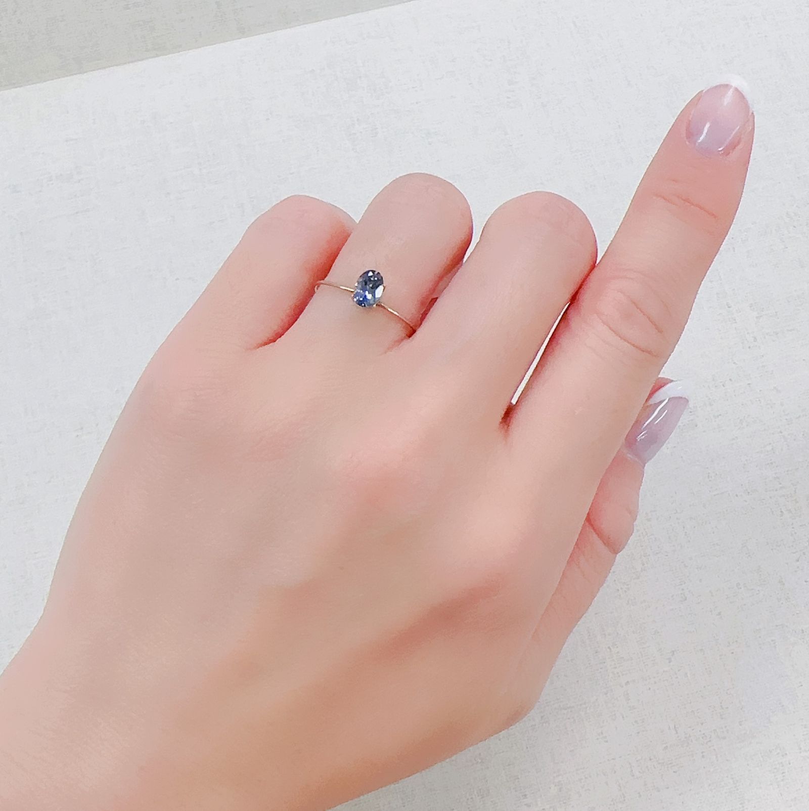 グレースピネル タンザニア産 0.54ct[230421541]5.8x3.9mm前後