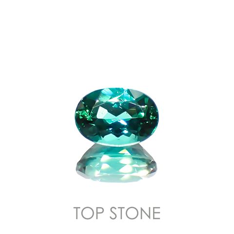 ブルーグリーントルマリン ブラジル産 0.94ct[230320976]7.1x5mm前後