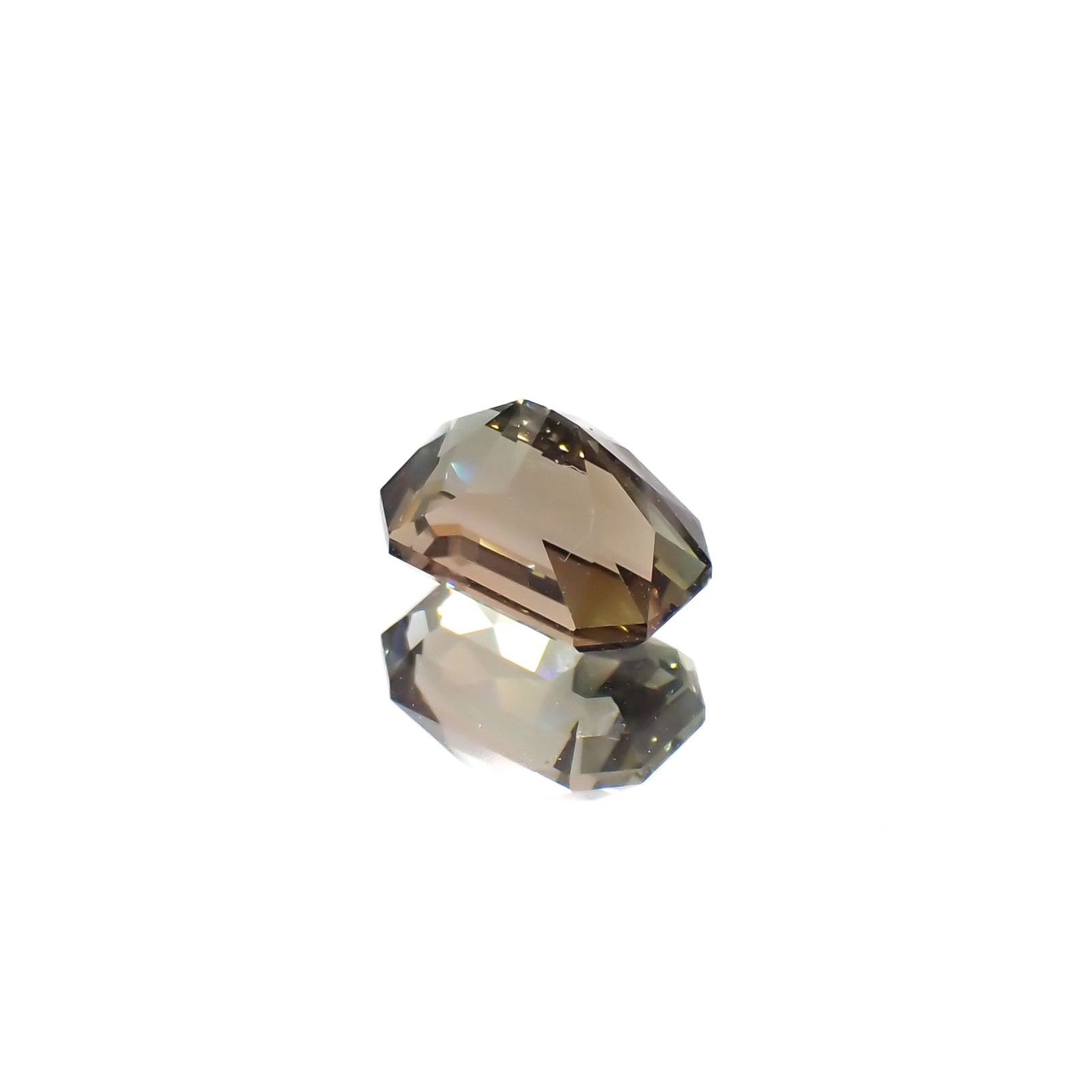 バイカラーオレゴンサンストーン(宝石名ラブラドライト)アメリカ・オレゴン州産 識別済 1.45ct / 7.8x5.1mm前後 [220616268]