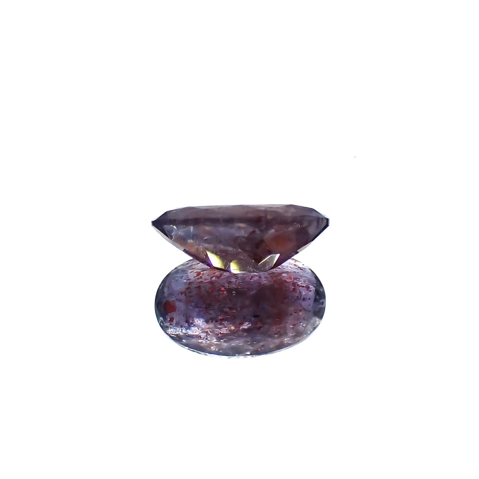 ブラッドショットアイオライト インド産 1.71ct[221219652]10.8x7mm前後