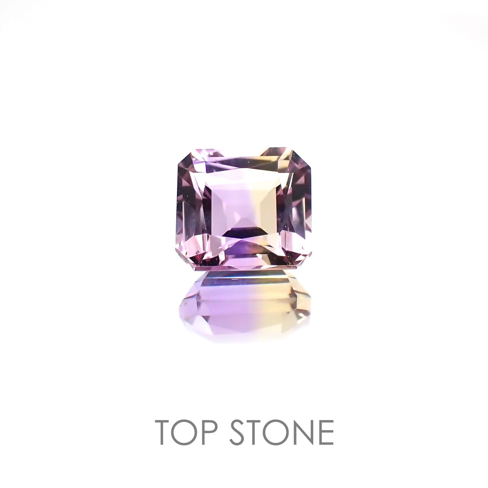 アメトリン ブラジル産 ルース 1.18ct[21038382]6.4×5.9mm前後