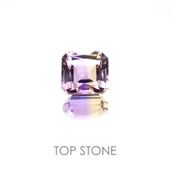 アメトリン ブラジル産 ルース 1.18ct[21038382]6.4×5.9mm前後
