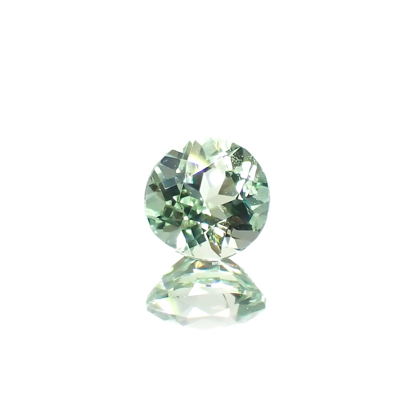 バナジウムコーネルピン(宝石名コーネルピン)タンザニア・タンガ州産 識別済 0.42ct / 4.6x4.4mm前後 [230320926]