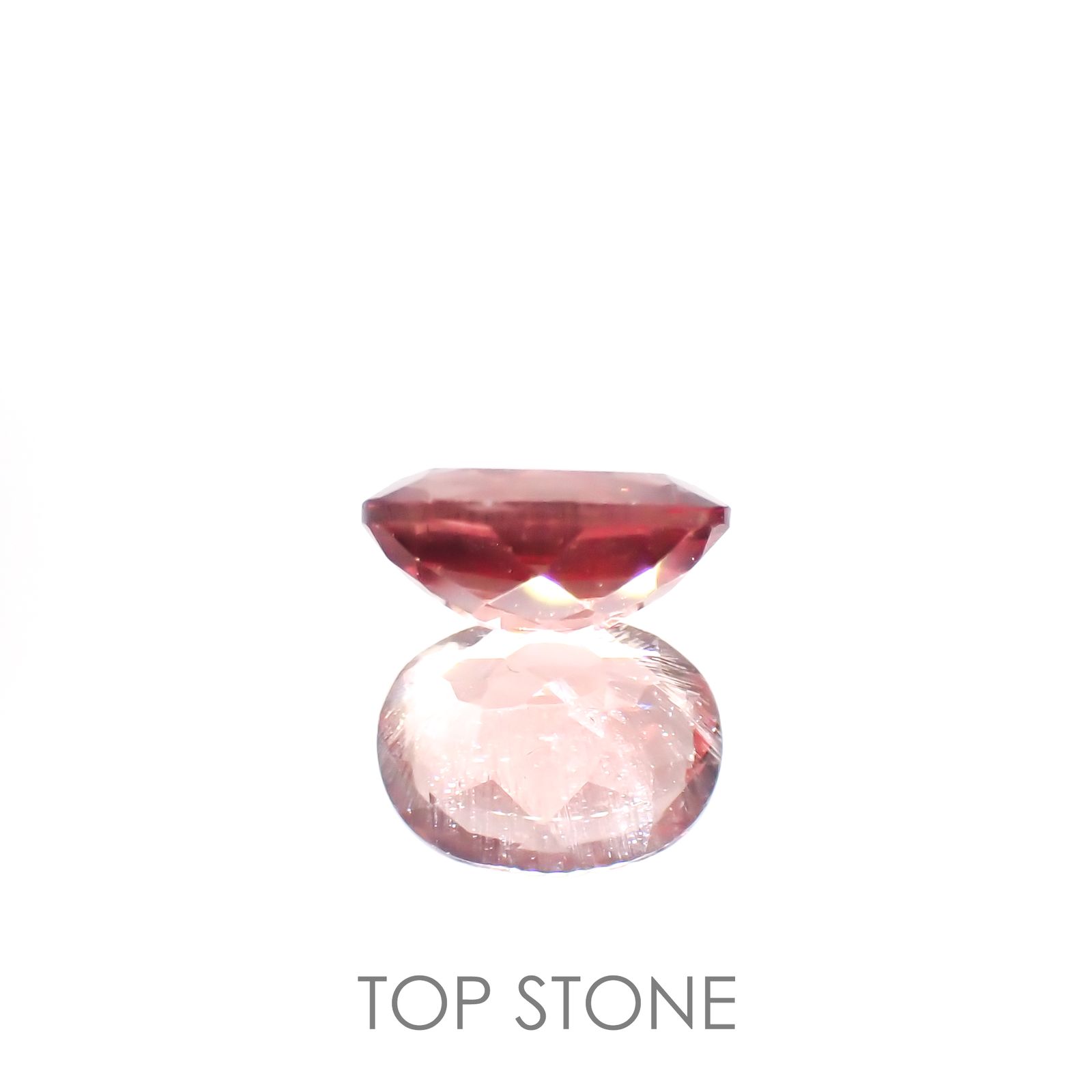 ピンクアパタイト(宝石名アパタイト) ブラジル産 1.53ct 識別済[210913009]8.4×6.3mm前後